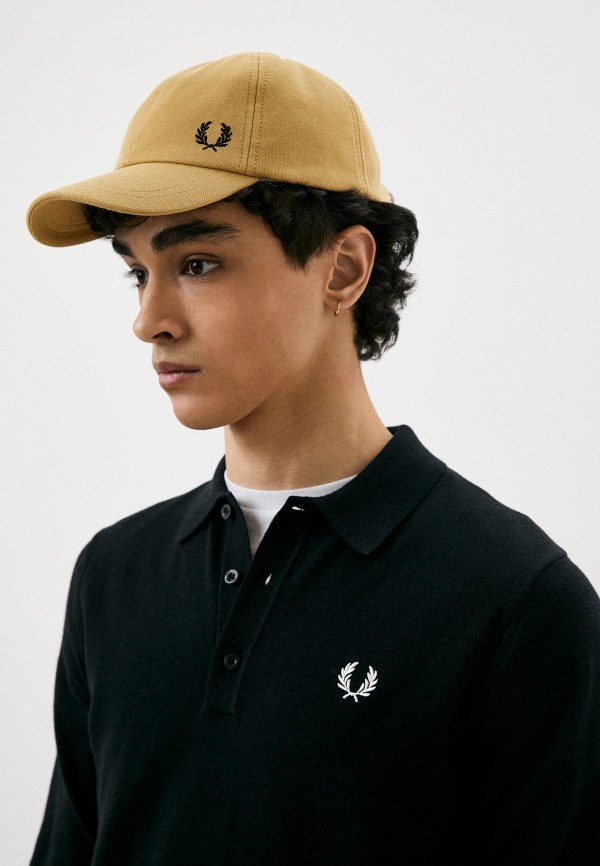 Бейсболка Fred Perry, цвет: бежевый, RTLACG348301 — купить в интернет ...
