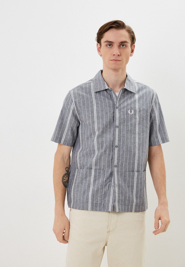 Рубашка Fred Perry, цвет: серый, RTLACG356501 — купить в интернет ...