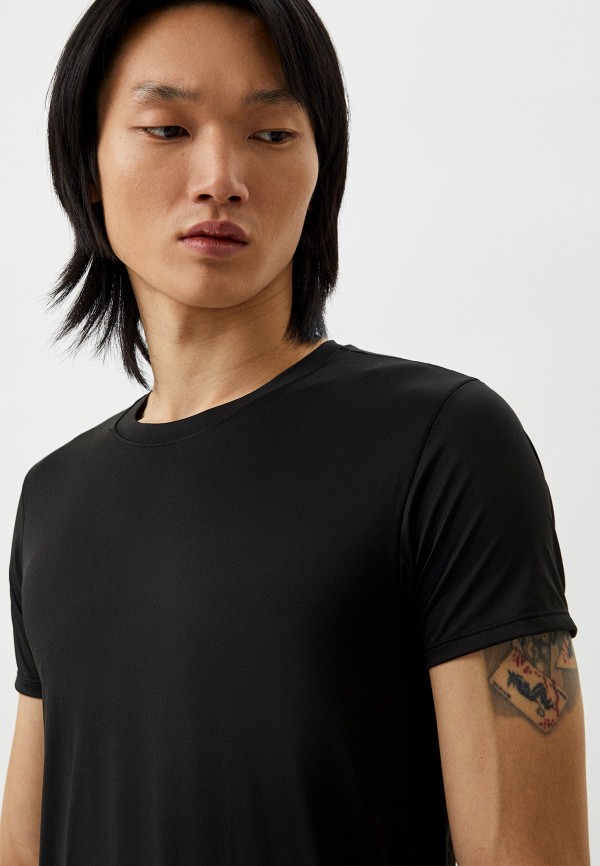 Футболка UNIQLO AIRism, цвет: черный, RTLACG411401 — купить в интернет ...