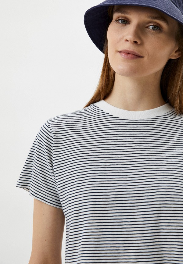 Футболка UNIQLO укороченная, цвет: белый, RTLACG432701 — купить в ...