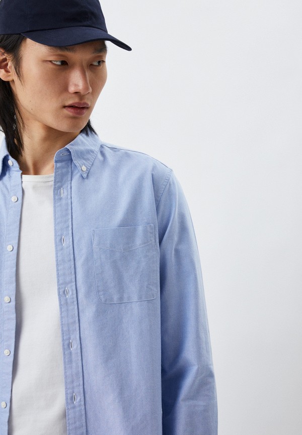 UNIQLO Рубашка - из ткани оксфорд - фото 4