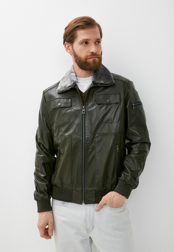 Basics & More Куртка кожаная - фото 1