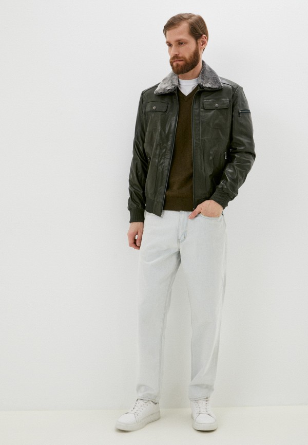 Basics & More Куртка кожаная - фото 2