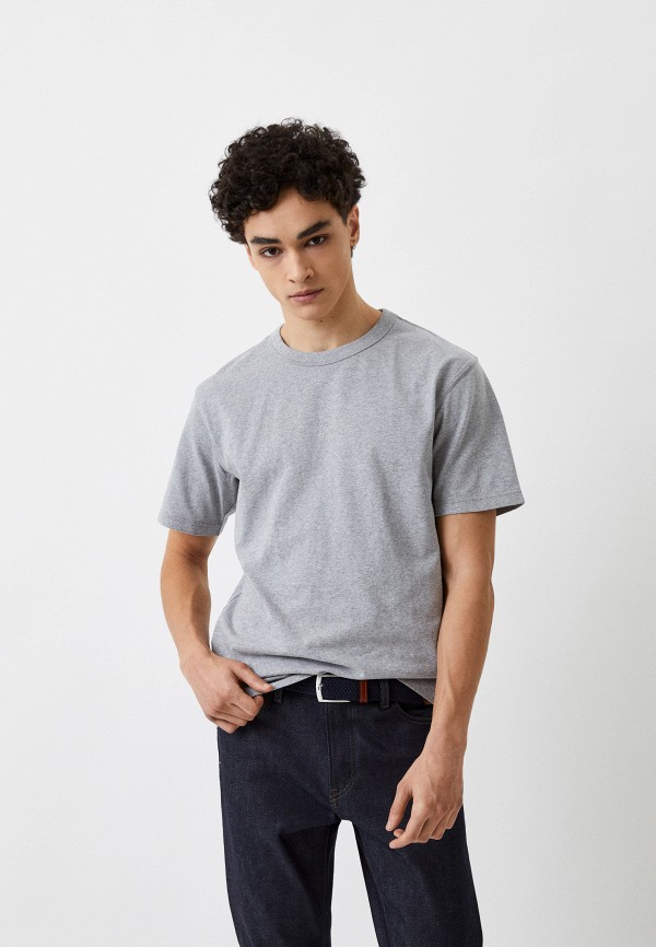 Футболка UNIQLO Uniqlo U, цвет: серый, RTLACG793401 — купить в интернет ...