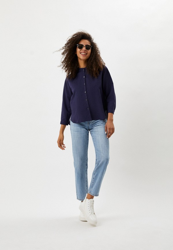 UNIQLO Блуза - из смесового льна - фото 2