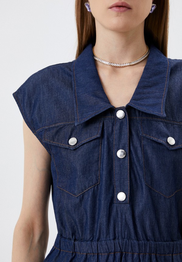 Love Moschino Платье джинсовое - фото 4