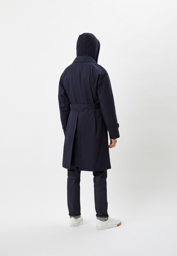 Плащ UNIQLO, цвет: синий, RTLACH099701 — купить в интернет-магазине Lamoda
