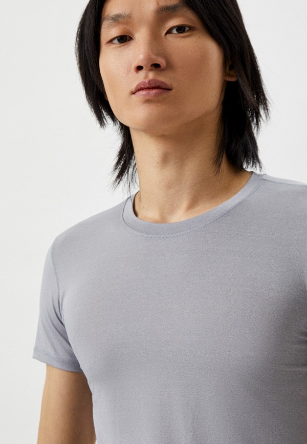 Футболка спортивная UNIQLO AIRism, цвет: серый, RTLACH259901 — купить в ...