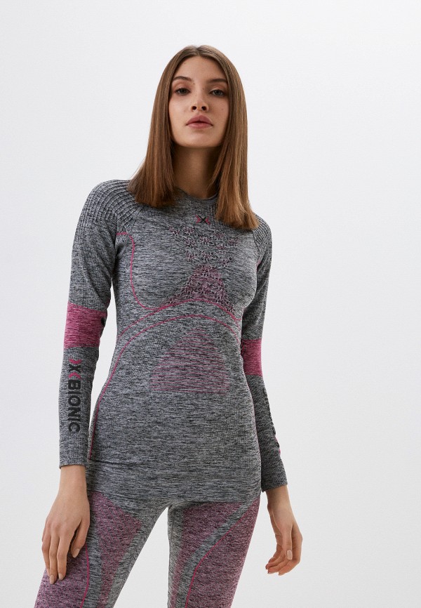 X-Bionic Термобелье верх - ENERGY ACCUMULATOR 4.0 MELANGE SHIRT ROUND NECK LG SL - фото 1