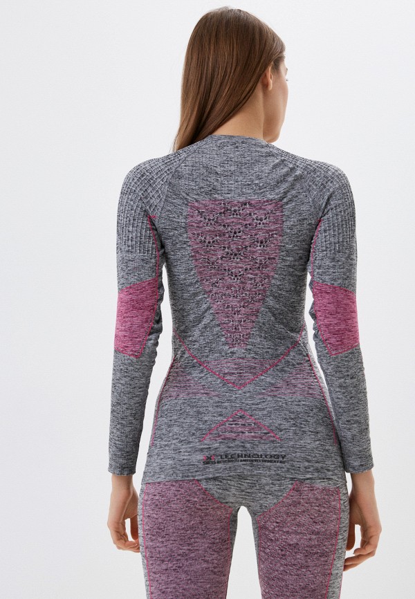 X-Bionic Термобелье верх - ENERGY ACCUMULATOR 4.0 MELANGE SHIRT ROUND NECK LG SL - фото 3