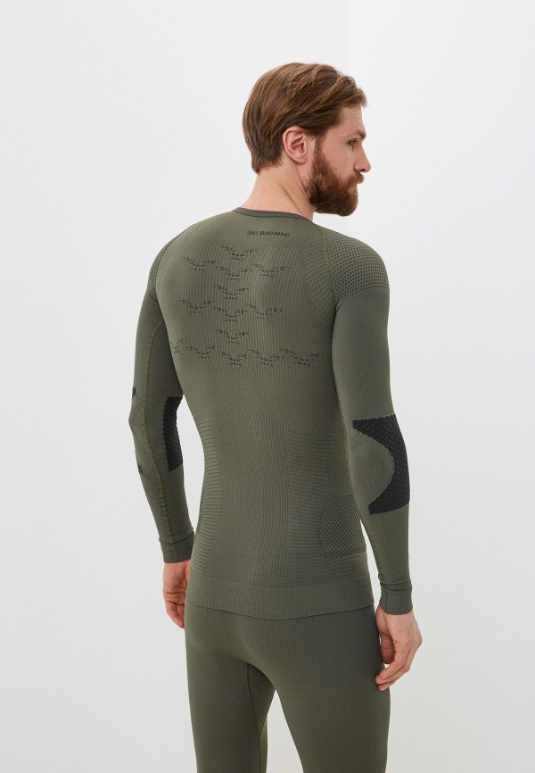 Термобелье верх X-Bionic COMBAT ENERGIZER 4.0 SHIRT LG SL, цвет: хаки ...
