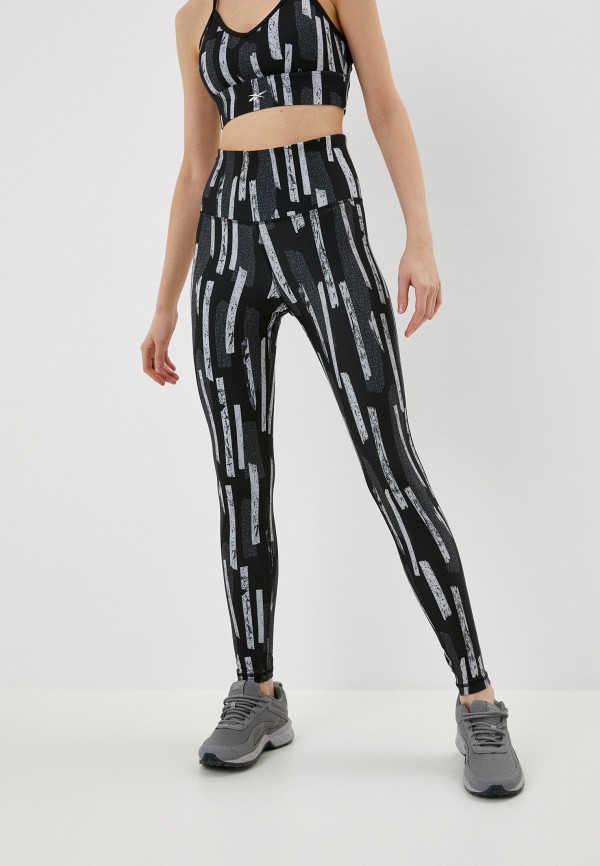 Тайтсы Reebok MYT AOP POLY TIGHT, цвет: черный, RTLACH399401 — купить в ...