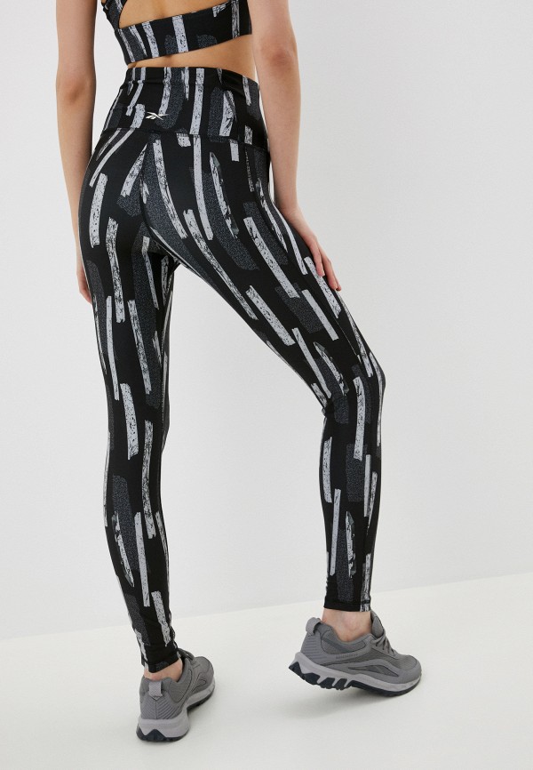 Тайтсы Reebok MYT AOP POLY TIGHT, цвет: черный, RTLACH399401 — купить в ...