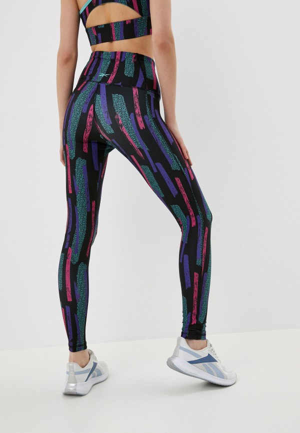 Тайтсы Reebok MYT AOP POLY TIGHT, цвет: черный, RTLACH399501 — купить в ...