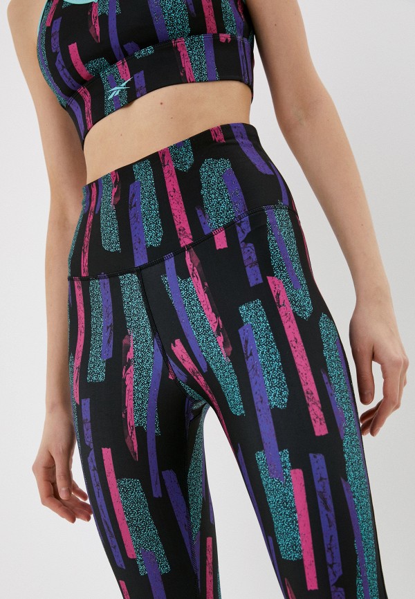 Тайтсы Reebok MYT AOP POLY TIGHT, цвет: черный, RTLACH399501 — купить в ...