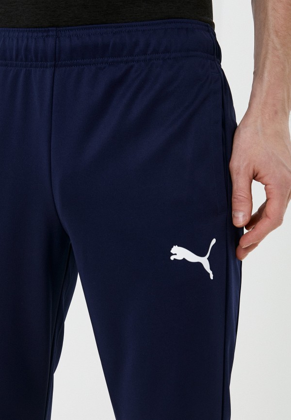 Брюки спортивные PUMA ACTIVE Tricot Pants cl Peacoat, цвет: синий,  RTLACH504301 — купить в интернет-магазине Lamoda | 