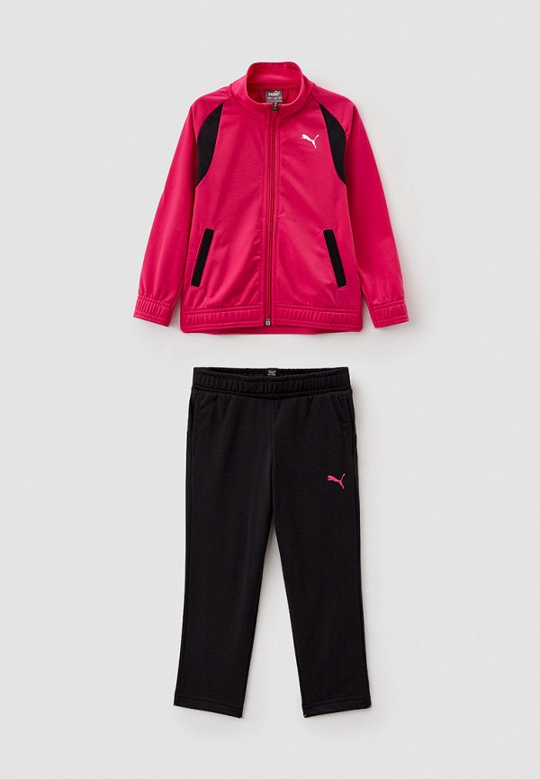 PUMA Костюм спортивный - Tricot Suit op G PUMA Black-Orchid Shado - фото 1
