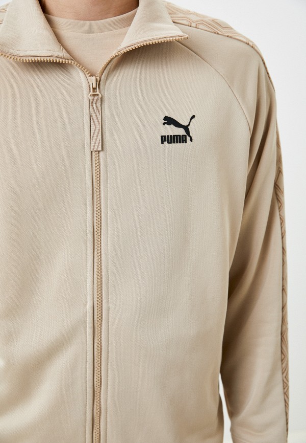 Олимпийка PUMA T7 TREND 7ETTER Track Jacket PT Granola, цвет бежевый