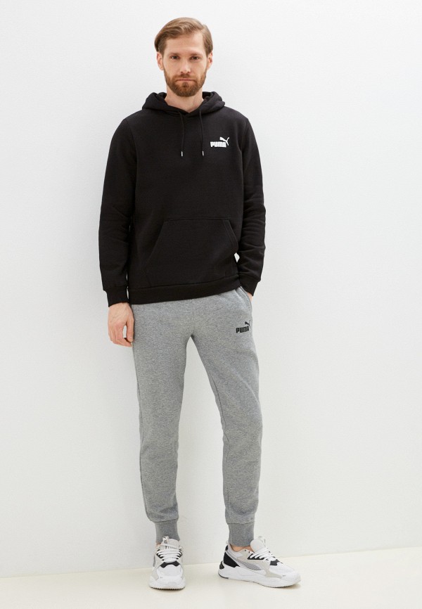 PUMA Худи - ESS Small Logo Hoodie FL Puma Black - фото 2