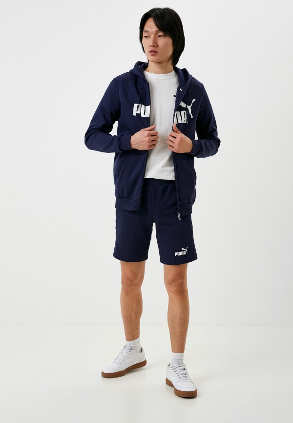 PUMA Толстовка - ESS Big Logo FZ Hoodie FL Peacoat - фото 2