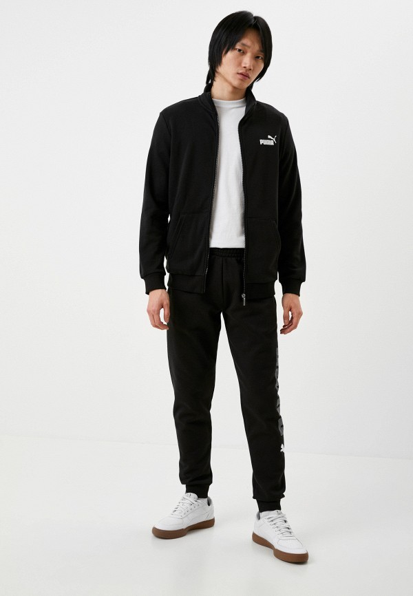 PUMA Брюки спортивные - ESS+ LOGO LAB Sweatpants FL cl PUMA Blac - фото 2