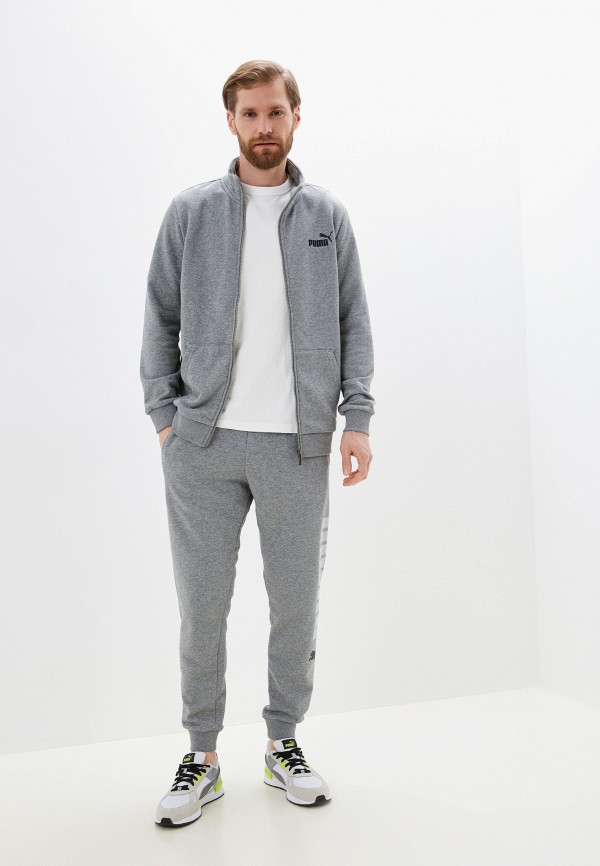 PUMA Брюки спортивные - ESS+ LOGO LAB Sweatpants TR cl Medium Gr - фото 2