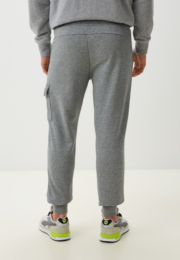 PUMA Брюки спортивные - ESS Cargo Pants Medium Gray Heather - фото 3