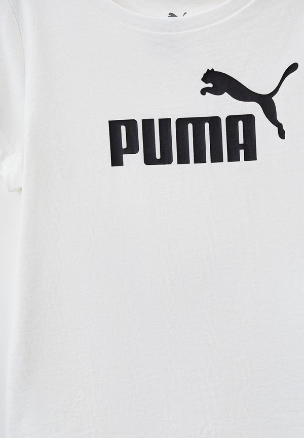 PUMA Костюм спортивный - Logo Tee & Shorts Set G Puma White - фото 3