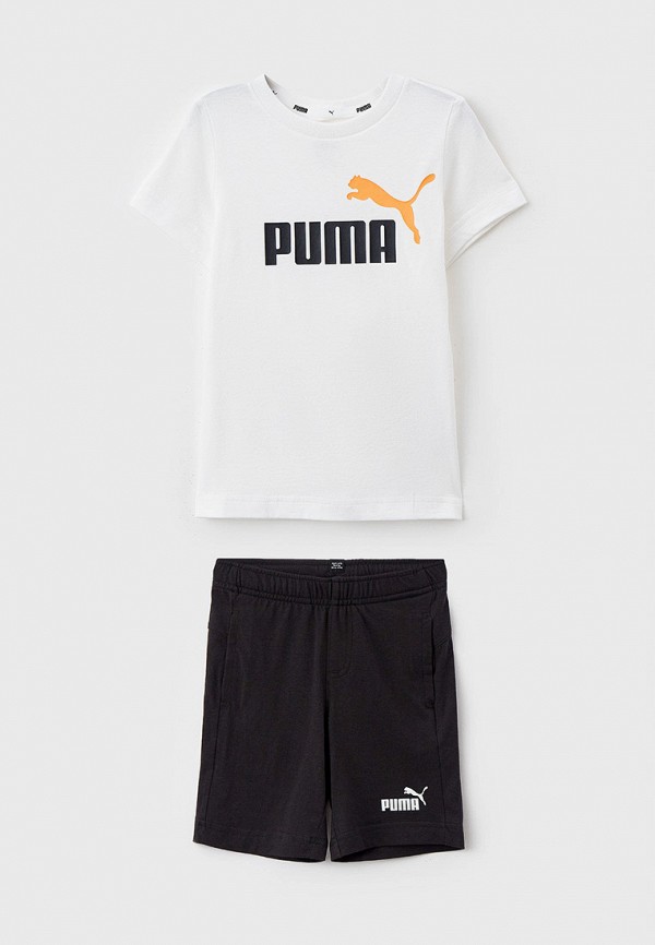 PUMA Костюм спортивный - Short Jersey Set B PUMA White-puma black - фото 1