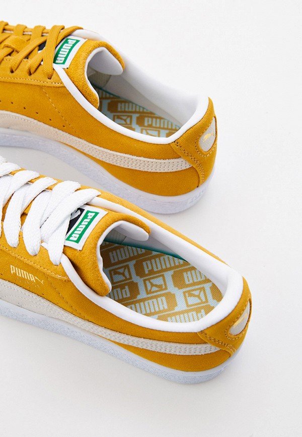 PUMA Кеды - Suede Classic XXI Honey Mustard-Puma Whi - фото 4