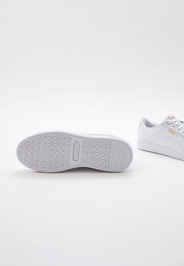 PUMA Кеды - Vikky v3 Lthr PUMA White-Rose Dust-PUMA - фото 5