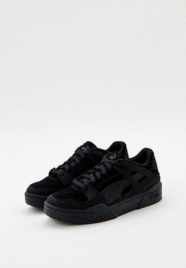PUMA Кеды - Slipstream Suede Puma Black-Puma Black - фото 3