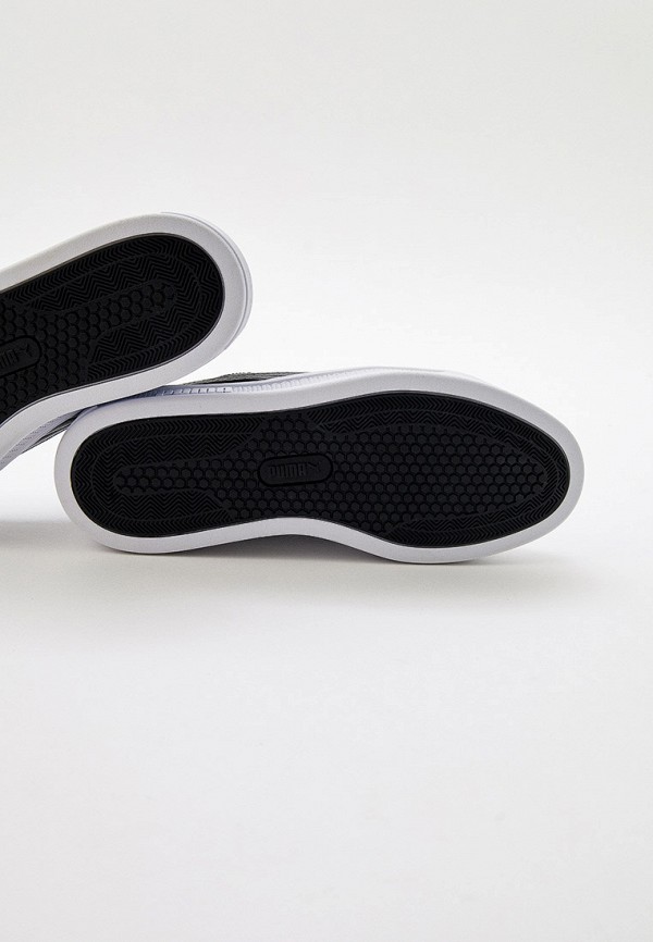 PUMA Кеды - Smash Platform v3 Sleek PUMA Black-Gold- - фото 5