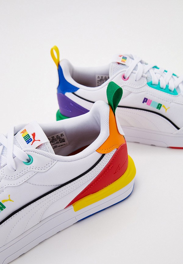 PUMA Кроссовки - PUMA R22 LIL PUMA White-PUMA White-Pop R - фото 4