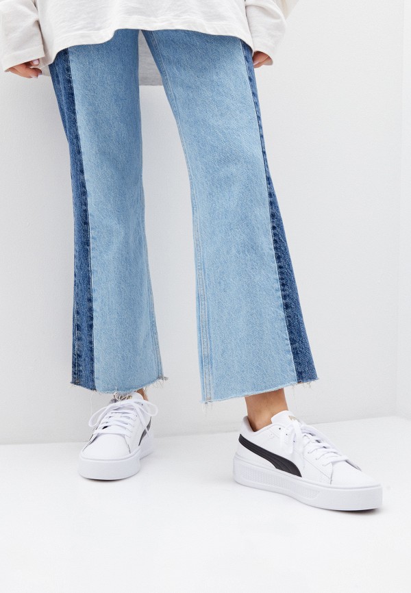 PUMA Кеды - Smash Platform v3 PUMA White-PUMA Black- - фото 6