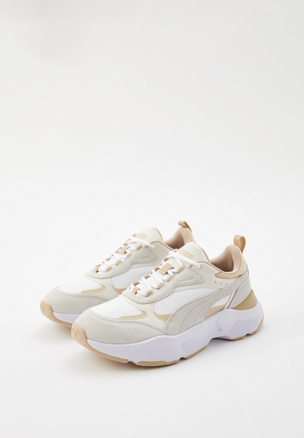 PUMA Кроссовки - Cassia Mix PUMA White-Vapor Gray-Granola - фото 3