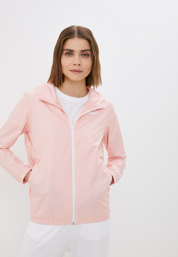 PUMA Ветровка - ESS Solid Windbreaker Rose Dust - фото 1