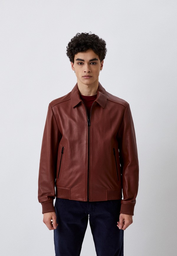 Boss Куртка кожаная - фото 1