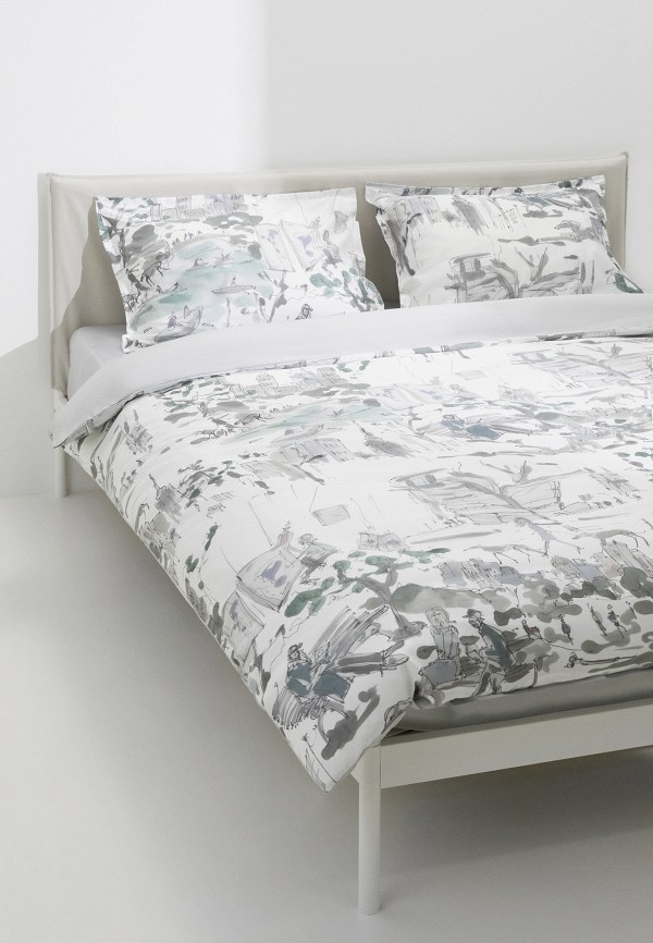 Trussardi Постельное белье Евро - 220x200 см, 270x290 см, 50x70 см - фото 2