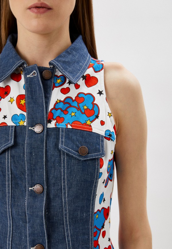 Love Moschino Платье джинсовое - фото 4