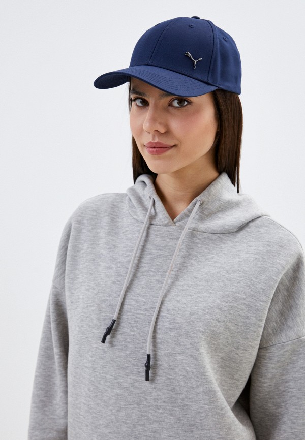 PUMA Бейсболка - PUMA Metal Cat Cap Peacoat - фото 5