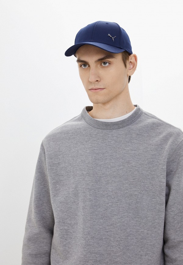 PUMA Бейсболка - PUMA Metal Cat Cap Peacoat - фото 4