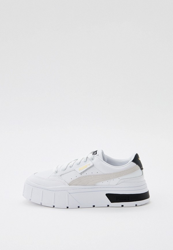 PUMA Кеды - Mayze Stack Wns Puma White-Vaporous Gray - фото 1