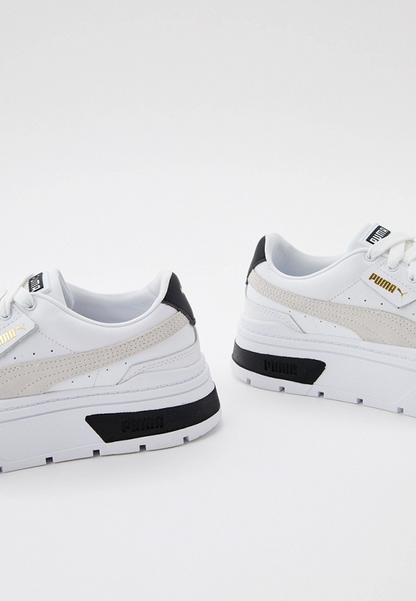 PUMA Кеды - Mayze Stack Wns Puma White-Vaporous Gray - фото 4
