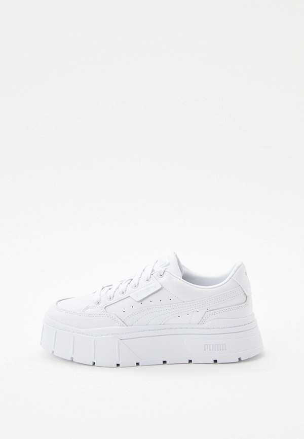 PUMA Кеды - Mayze Stack Lthr Wns Puma White - фото 1