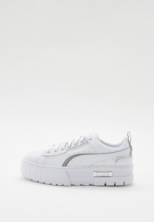 PUMA Кеды - Mayze UT Metallic Wns PUMA White-PUMA Si - фото 1
