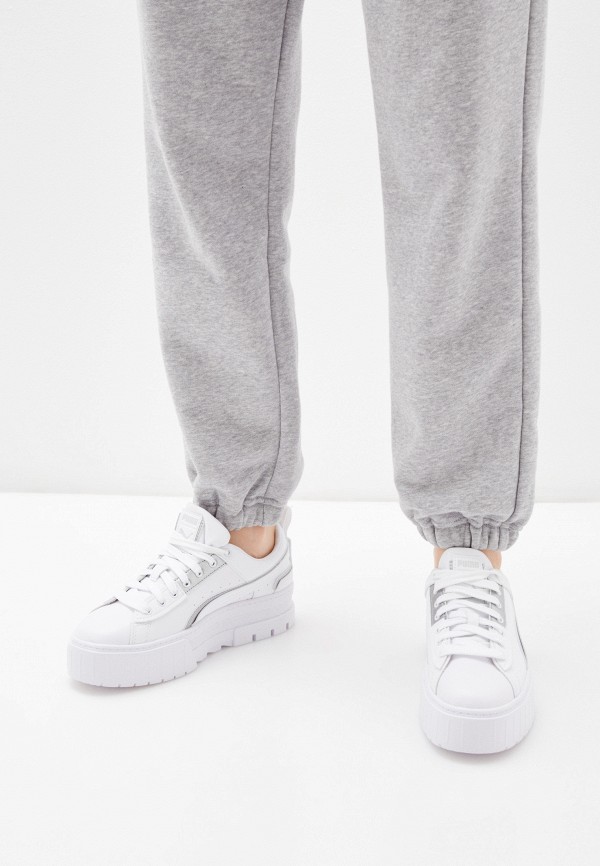 PUMA Кеды - Mayze UT Metallic Wns PUMA White-PUMA Si - фото 6