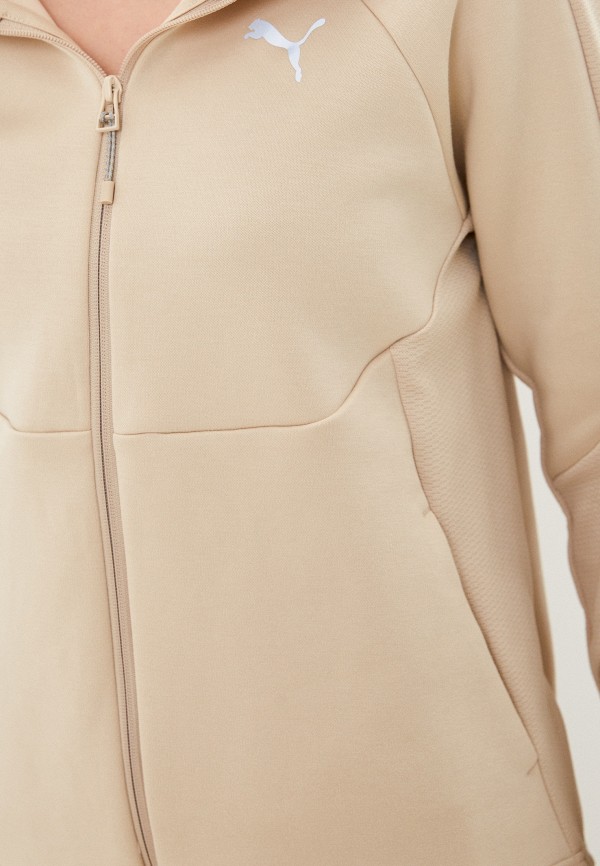 PUMA Толстовка - EVOSTRIPE Full-Zip Hoodie Granola - фото 4