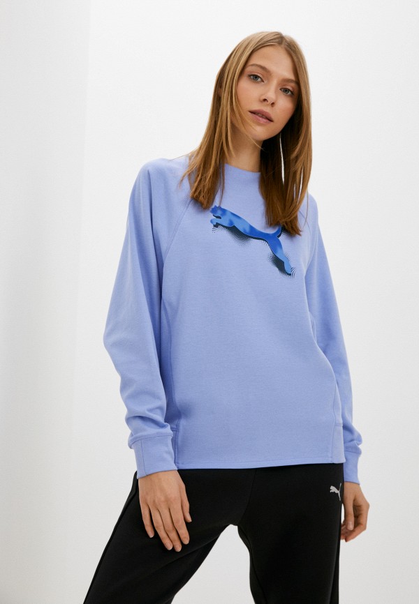 PUMA Свитшот - MODERN SPORTS Crew Intense Lavender - фото 1