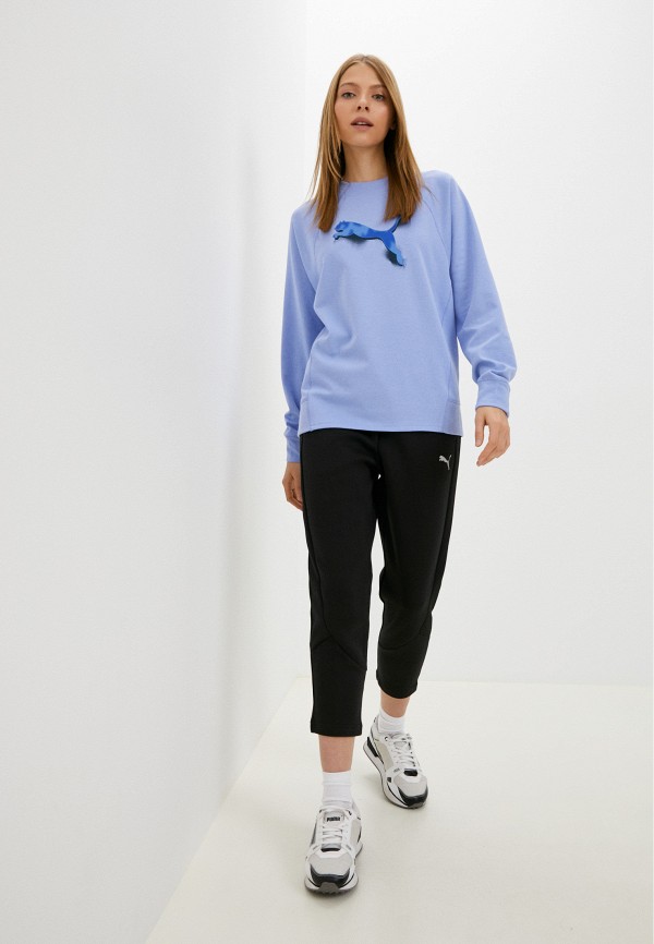 PUMA Свитшот - MODERN SPORTS Crew Intense Lavender - фото 2